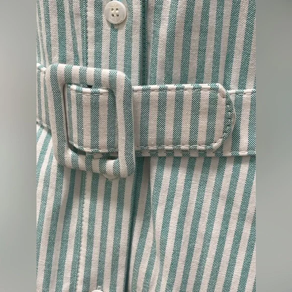 Kiel James Patrick Summering Shirt Dress, Breezy Green, Medium - Picture 4 of 11